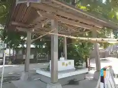 四王寺神社の手水