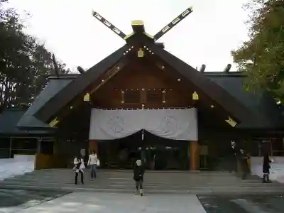 北海道神宮の本殿・本堂