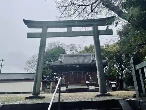 岡崎天満宮の鳥居