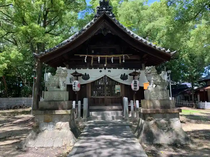七所神社の本殿・本堂