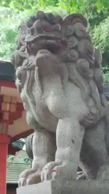 秋葉神社の狛犬