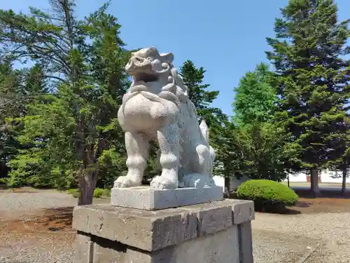 鹿追神社の狛犬