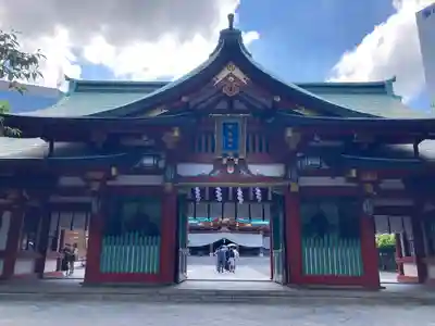 日枝神社の山門・神門
