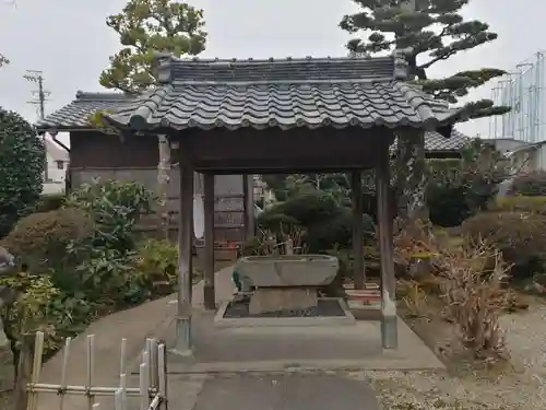 観音寺の手水舎