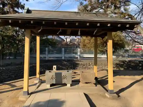 大沼神社の手水舎