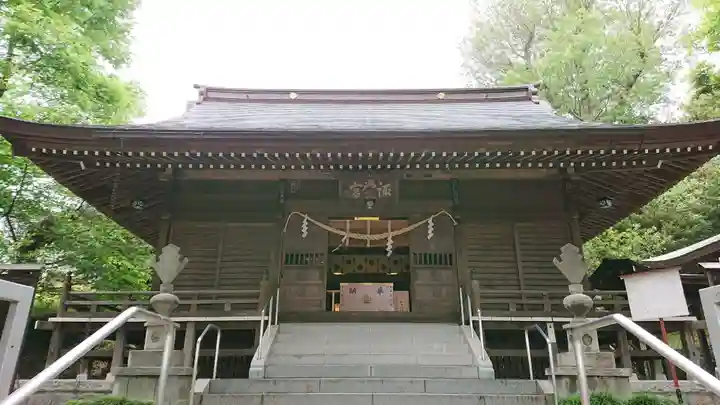 諏訪神社の本殿・本堂