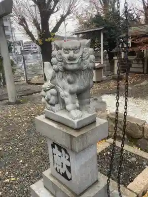 神明社(高畑神明社)の狛犬