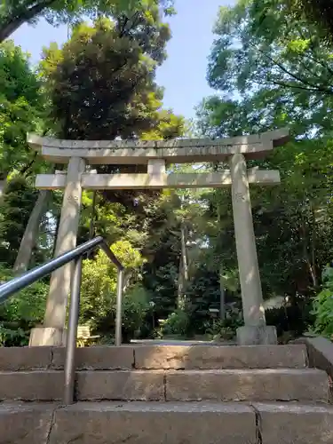 代々木八幡宮の鳥居