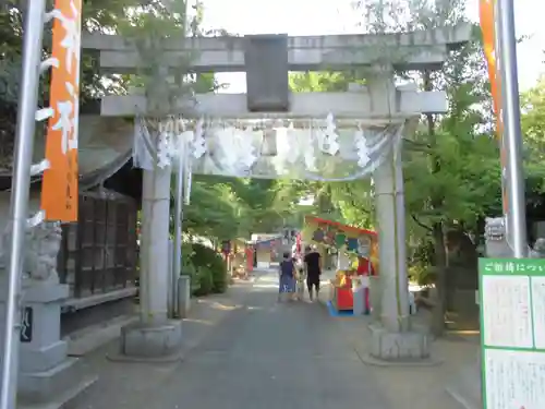 鈴鹿明神社の鳥居