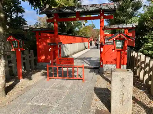 車折神社の鳥居