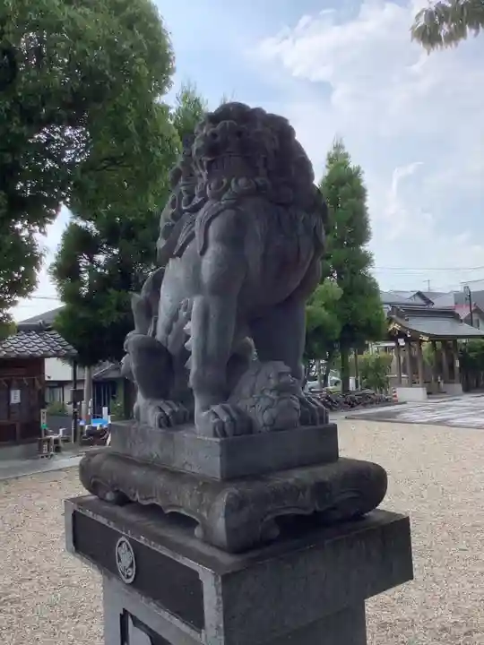 伊勝八幡宮の狛犬