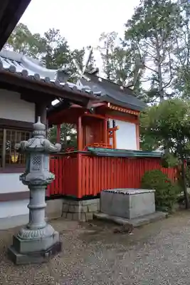 百済王神社の本殿・本堂