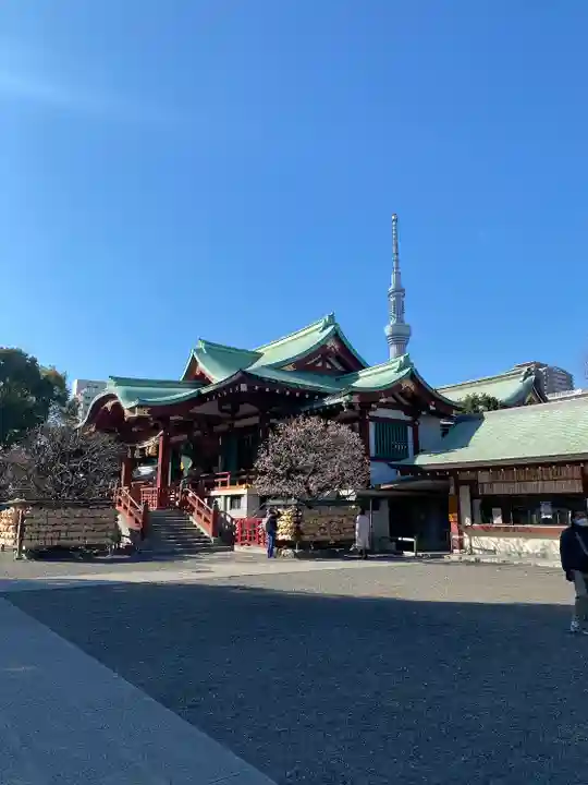亀戸天神社の本殿・本堂