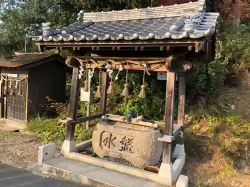 神吉八幡神社の手水舎