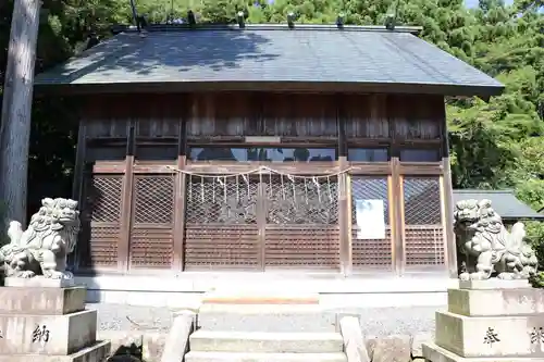 神明神社（西浅井町山門）の本殿