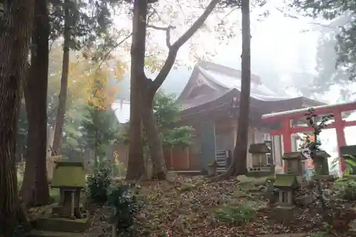 阿久津「田村神社」（郡山市阿久津町）旧社名：伊豆箱根三嶋三社の本殿・本堂