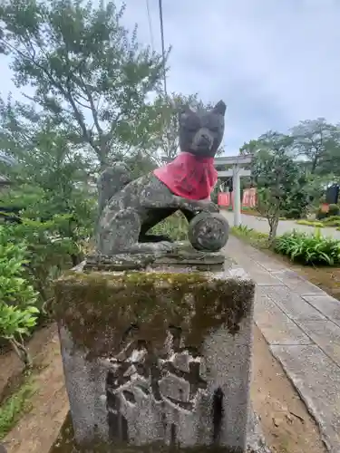尾曳稲荷神社の狛犬