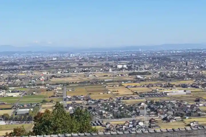 金生山 明星輪寺の景色
