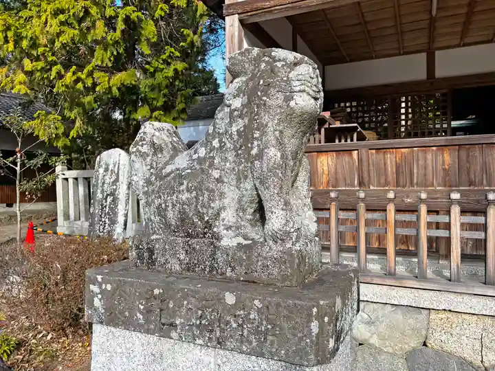 波多岐神社の狛犬