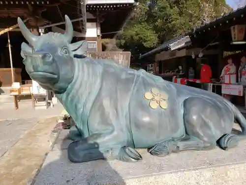 冠天満宮の狛犬