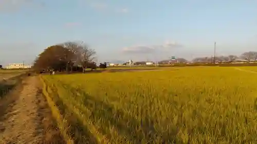 相野谷八幡神社の周辺