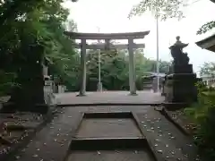 白山神社の鳥居