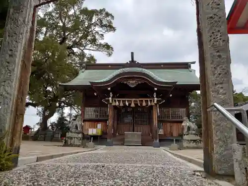 諏訪神社の本殿・本堂