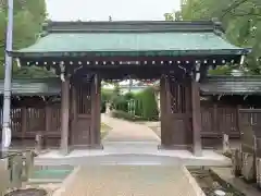 植田八幡宮の山門