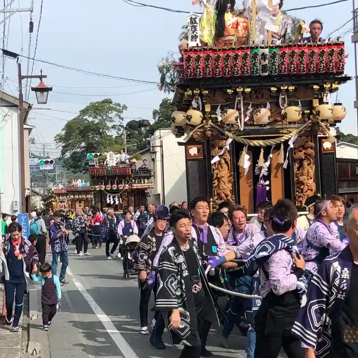 三島神社のお祭り
