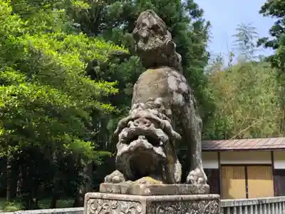 倭文神社の狛犬