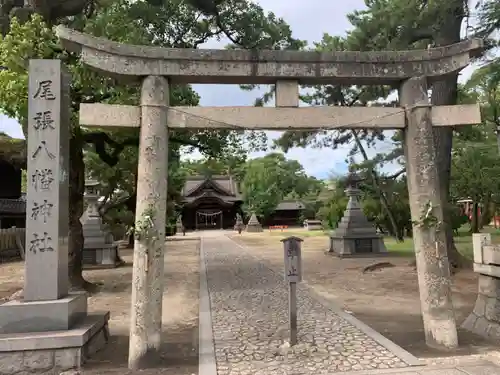 尾張八幡神社の鳥居