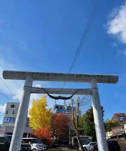 阿邪訶根神社の鳥居