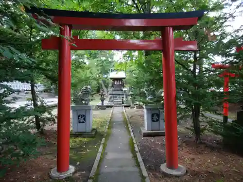 富良野神社の鳥居