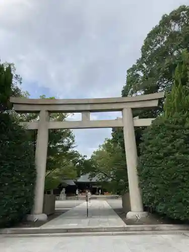 兵庫縣姫路護國神社の鳥居