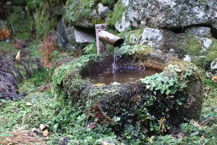 上ノ院本坊 来迎院の手水舎