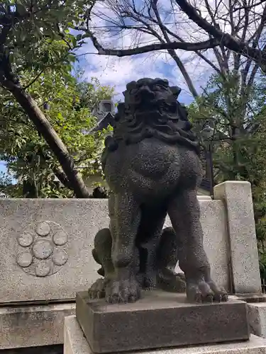 榊神社の狛犬