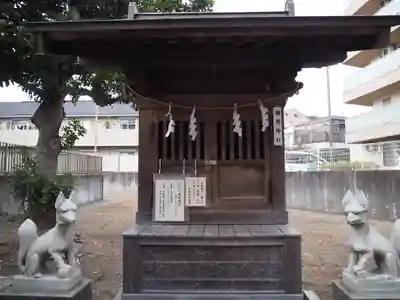 西小松川天祖神社の狛犬
