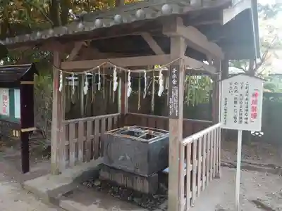 春日部八幡神社の手水舎