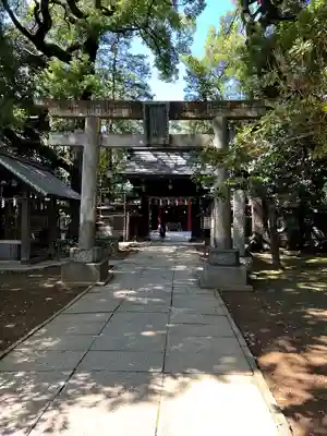 赤坂氷川神社の鳥居