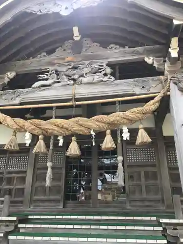 大畑八幡宮の本殿