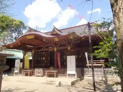 渋谷氷川神社の本殿・本堂
