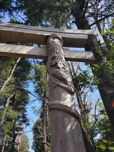 馬橋稲荷神社の鳥居