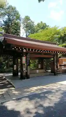 明治神宮の手水舎