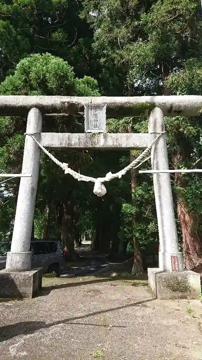 戸隠神社の鳥居