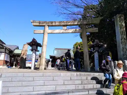 片山八幡神社の鳥居