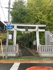 越谷香取神社の鳥居