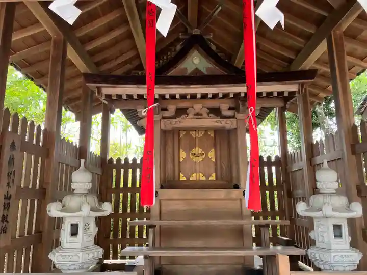 添御縣坐神社の末社・摂社