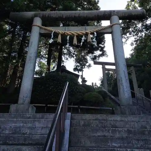 神峰神社の鳥居