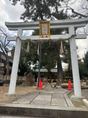 縣神社の鳥居