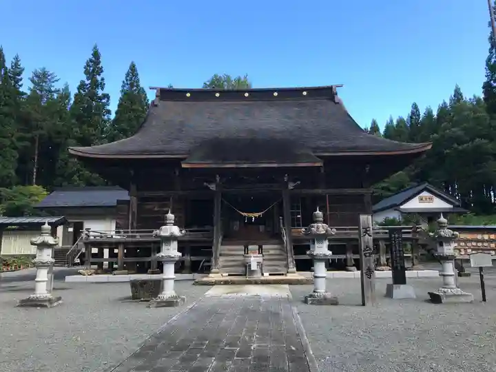 天台寺の本殿・本堂